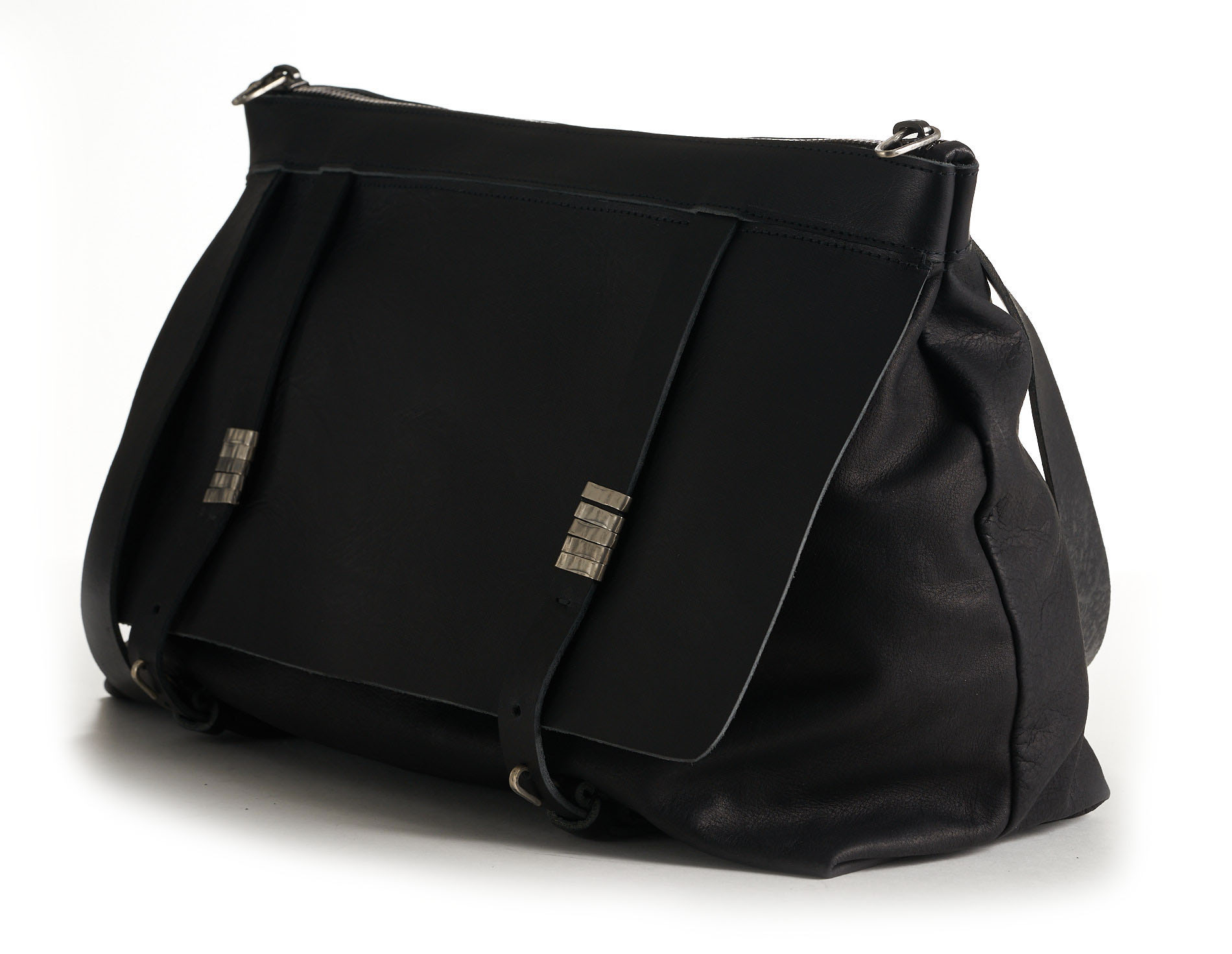 daniele basta leather and silver bags - 45